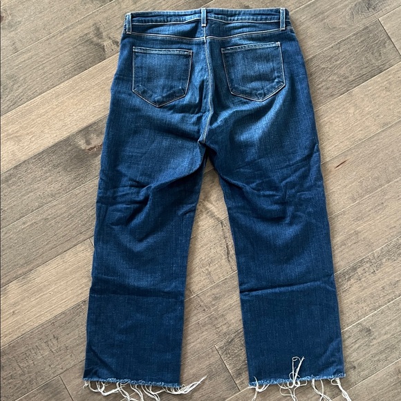 L'AGENCE Dark Blue Straight Leg Ankle Length - Picture 15 of 15